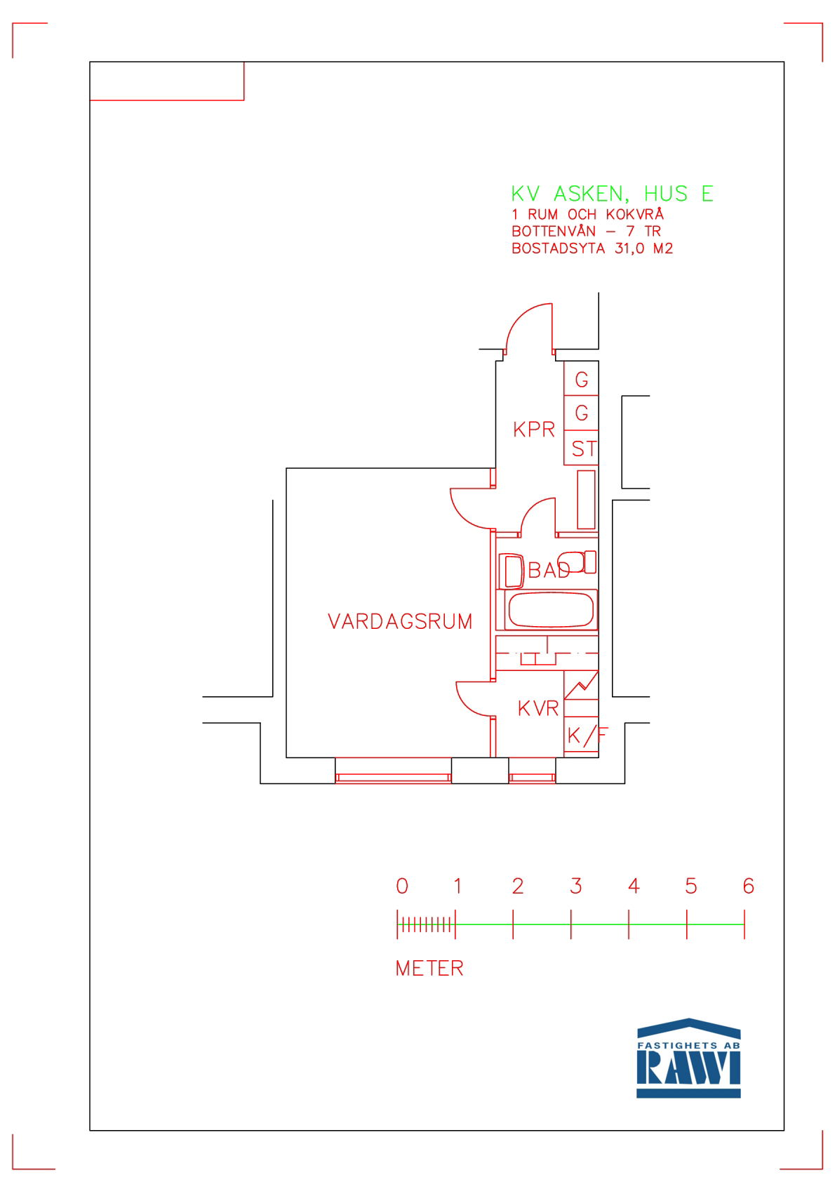 Bild som visar ledigt objekt