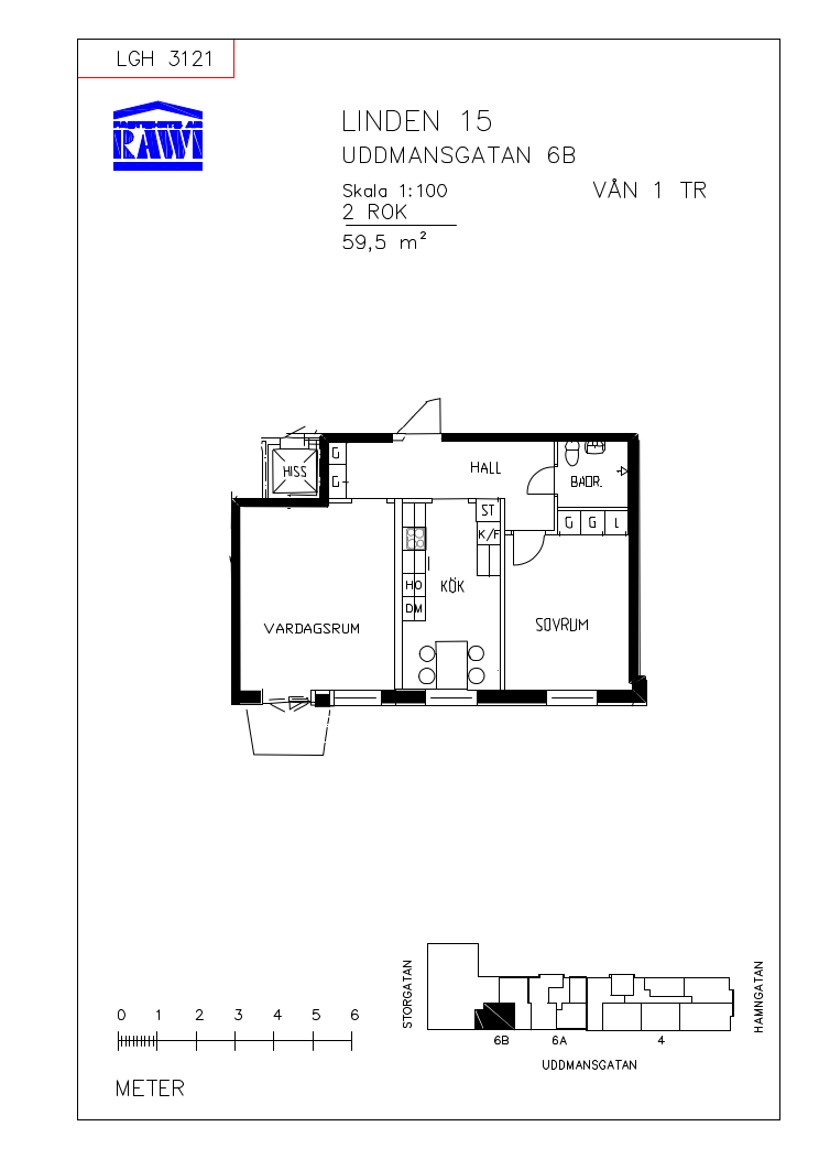 Bild som visar ledigt objekt