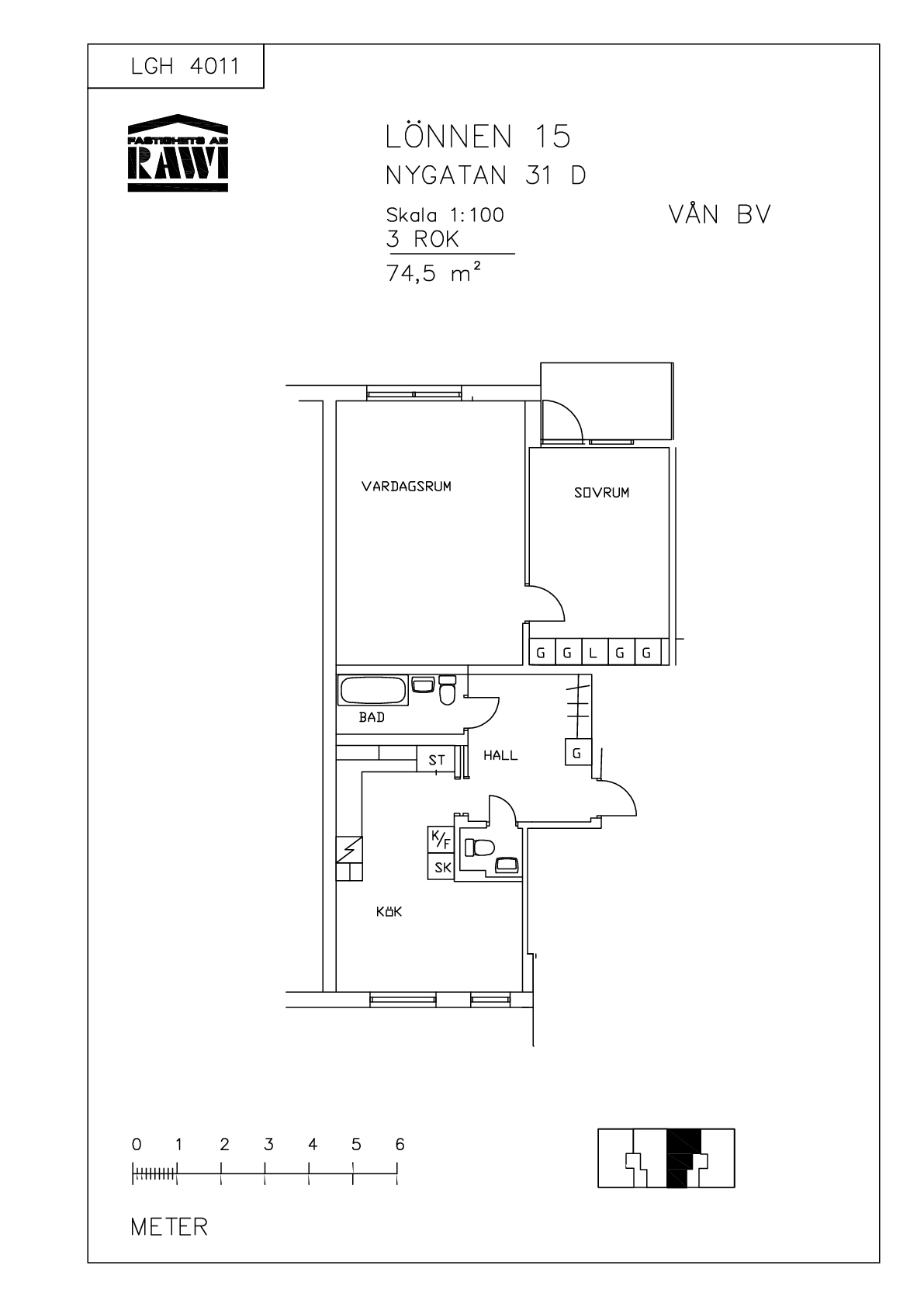 Bild som visar ledigt objekt
